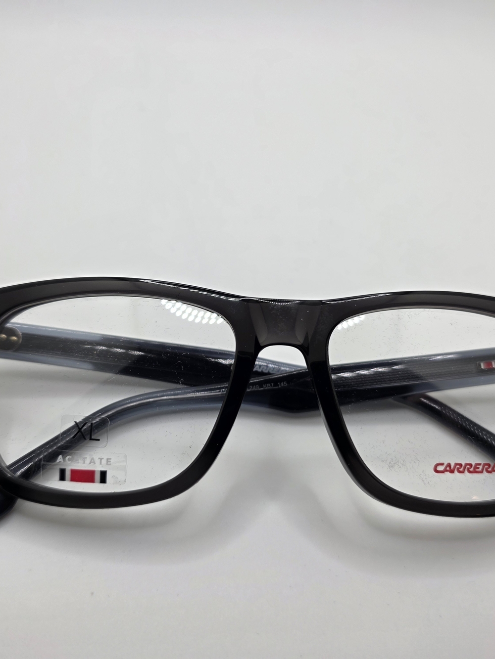 Carrera Men’s Black Full-Rim Eyeglass Frames